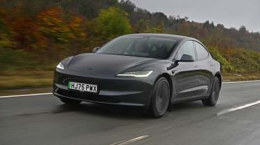 Tesla Model 3 - front tracking